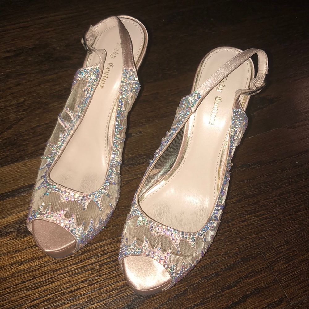 Glitzy shoes